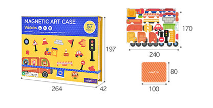 Educational 3D Magnet Puzzle for Kids