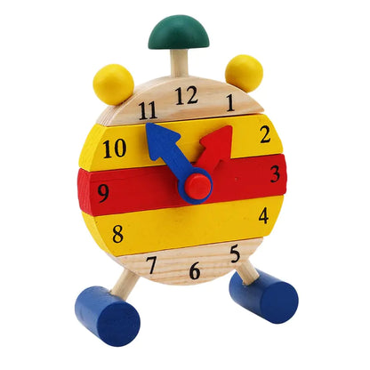Wooden Kids' Learning Clock Puzzle