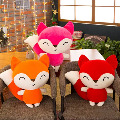 Q-version Colorful Fox Plush Pal