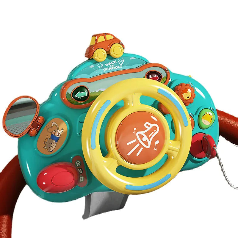 Kids Steering Wheel Toy | Lights, Sounds & Driving Fun