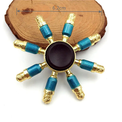 Metal Gear Spinner Toy – Smooth & Durable Spin