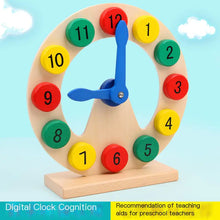 Wooden Learning Digital Clock Toy for Kids
