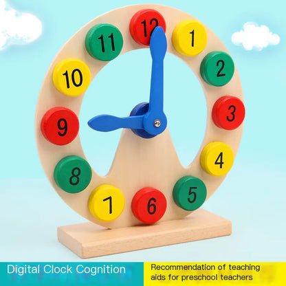 Wooden Learning Digital Clock Toy for Kids