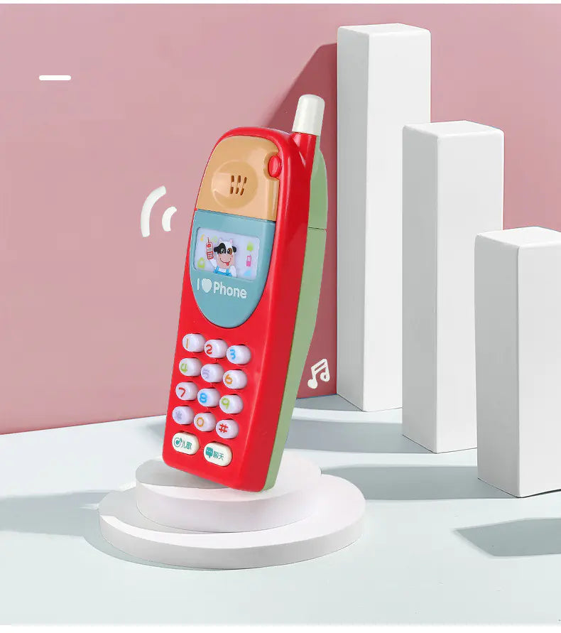 Musical Toy Phone for Kids – Lights & Learning Fun