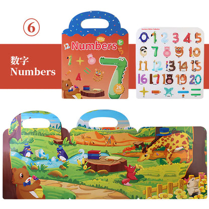 Global Jelly Sticker Quiet Books