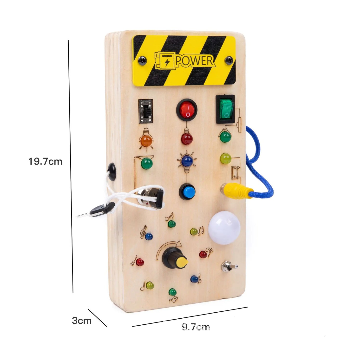 Interactive LED Learning Board for Kids