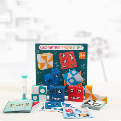 Creative Geometric Puzzle Cube for Kids