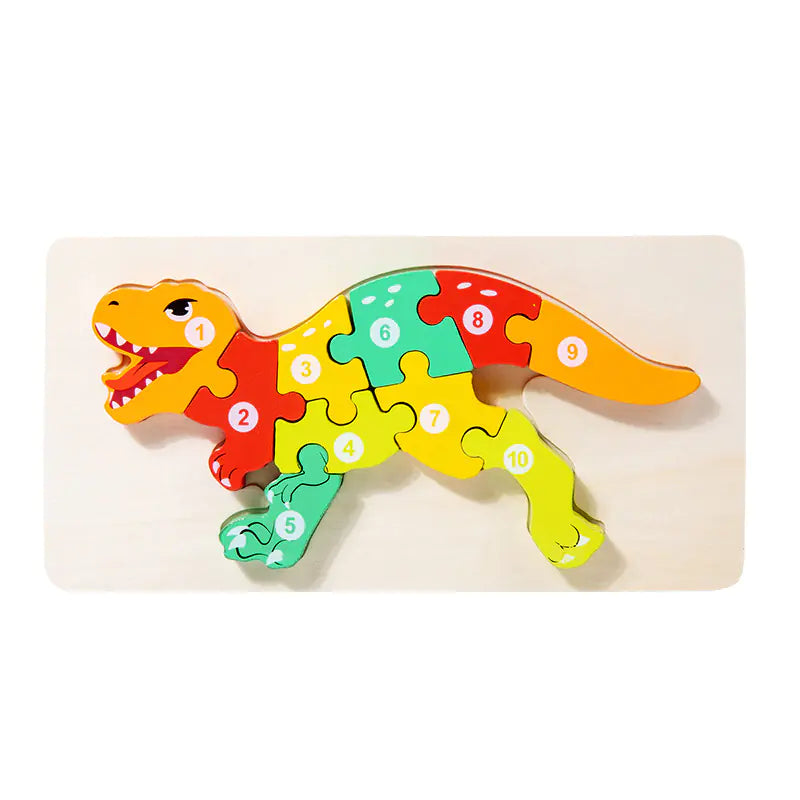 Kids' Learning Wooden Puzzle Sets