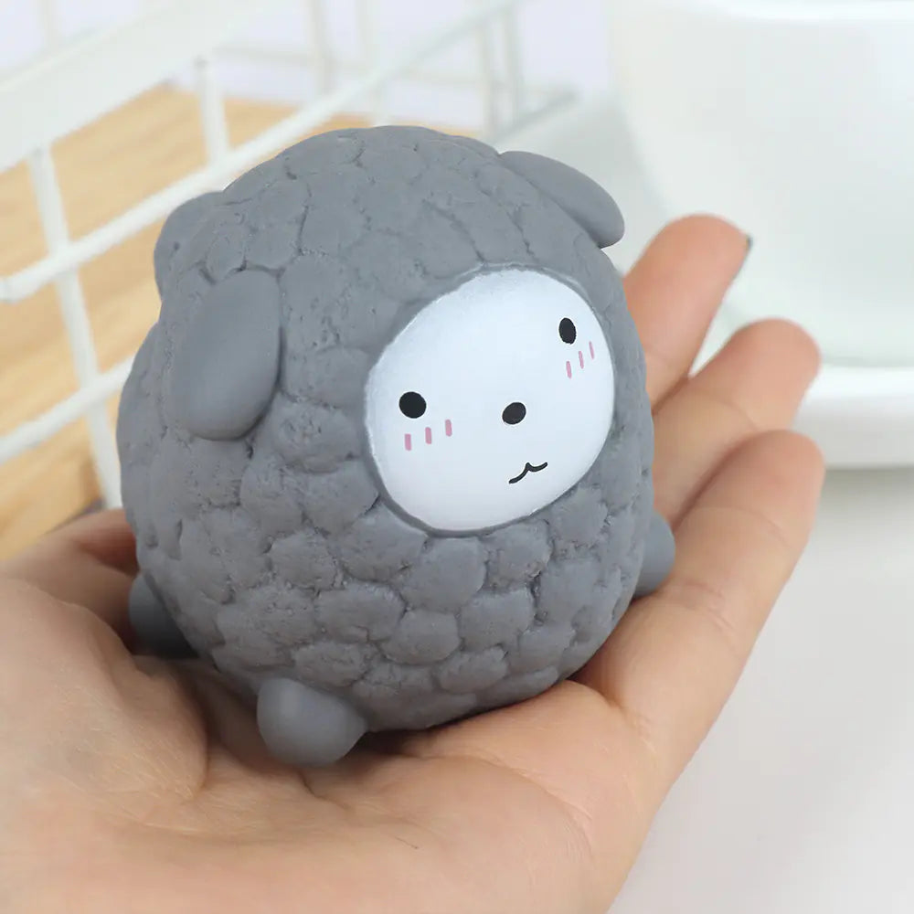 Charming Pink Sheep Stress Toy for Kids