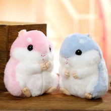 Charming Hamster Keychain Plushie