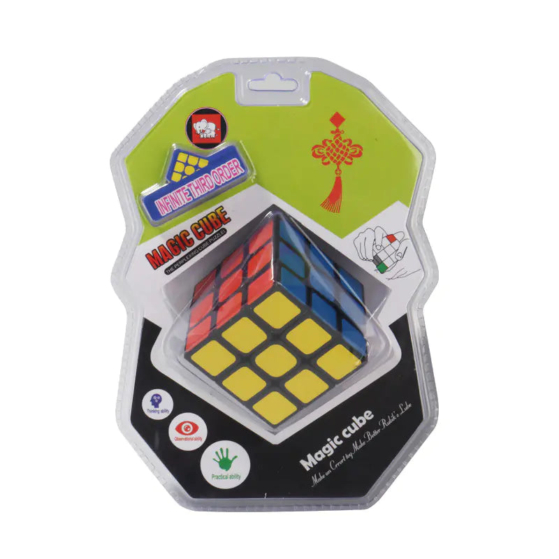 Black Magic Sticker Cube - Brain Teaser for All Ages