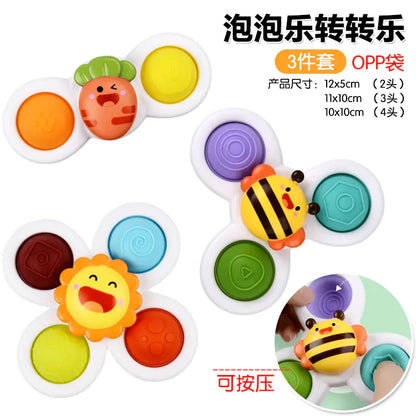 Twisty Petal Suction Play Toy