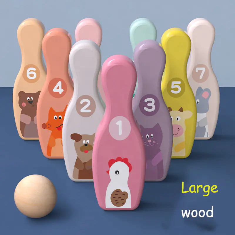 Animal Cartoon Bowling Kit