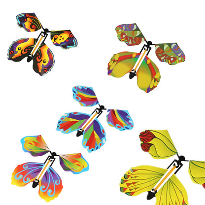 Magic Flying Butterfly Toy – Wind Up Surprise Fun