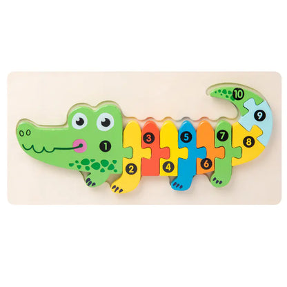 Kids' Learning Wooden Puzzle Sets