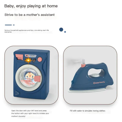 Kids Home Appliance Playset – Realistic Pretend Toys