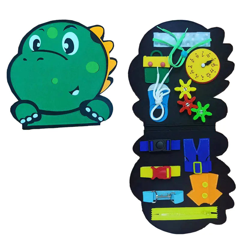 Kids' Felt Discovery Board - Fun Learning Toy