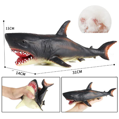 Lifelike Shark Model Toy for Children