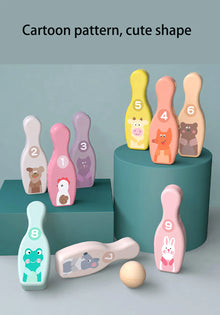 Animal Cartoon Bowling Kit
