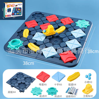Logical Road Builder Game – 200+ Puzzle Challenges