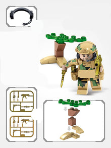 Tactical Squad Building Blocks for Kids