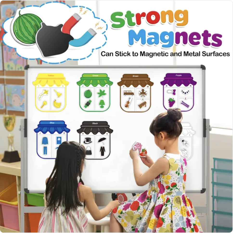 Bright ABC Fridge Magnet Game