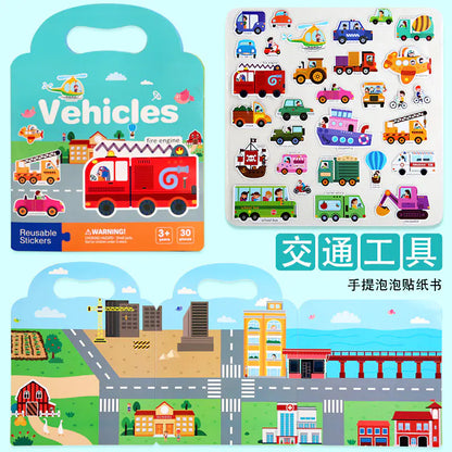 Global Jelly Sticker Quiet Books