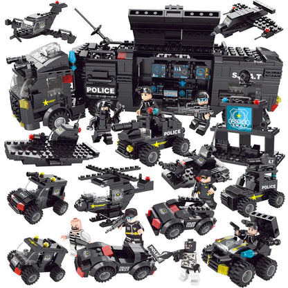 S.W.A.T Police Building Blocks Set for Kids
