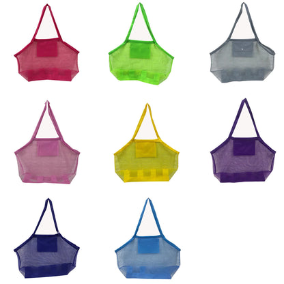 Mesh Beach Tote Bags | Colorful Lightweight Storage Bags