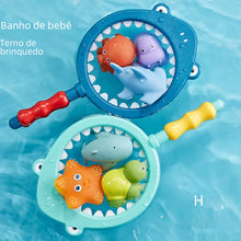 Shark Net Baby Bath Toy Set – Floating Animal Fun