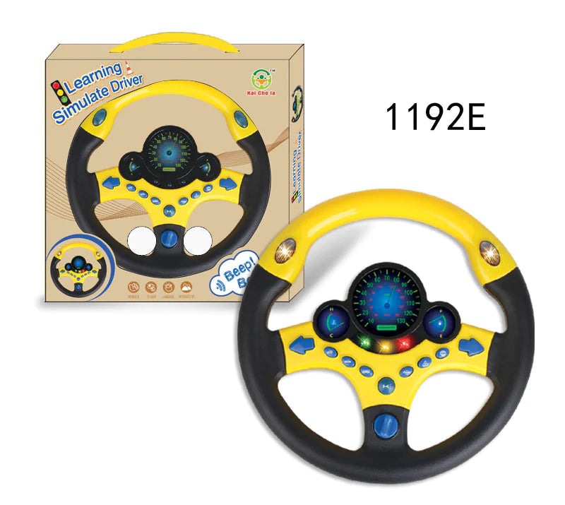 Kids Driving Simulation Steering Wheel Toy