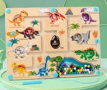 Magnetic Maze & Color Sorting Board Game for Kids