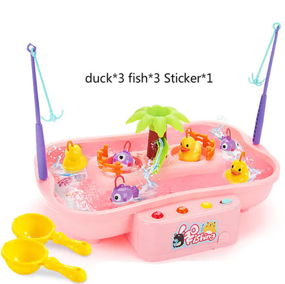 Electric Fishing Adventure Game Toy Set