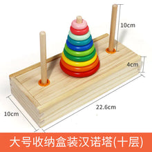 Giant Wooden Tower of Hanoi - Kid's Strategy Game