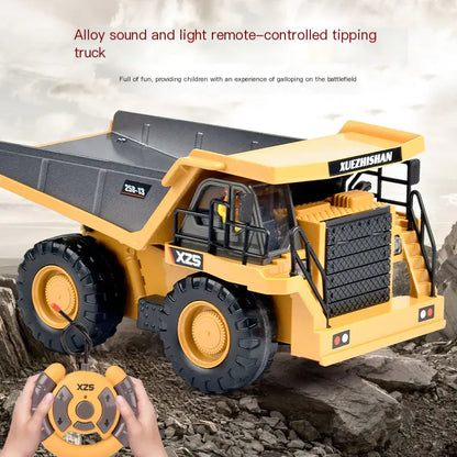 Mega RC Excavator Toy – Realistic Alloy Digger