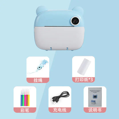 Kids Instant Camera Printer – Fun, Portable & Rechargeable