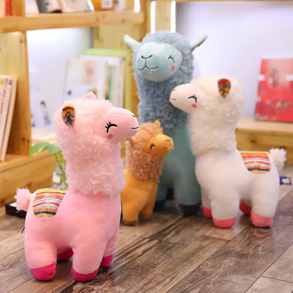 Cuddly Llama Plush Toy – Soft, Colorful & Adorable