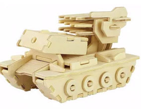 Creative Builder 3D Wooden Puzzle Kit