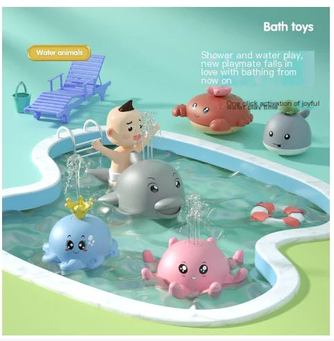 Illuminated Aquatic Whale Play Toy