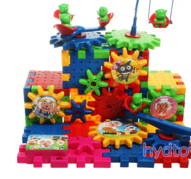 Colorful Gear Building Set – Creative Motion Toy