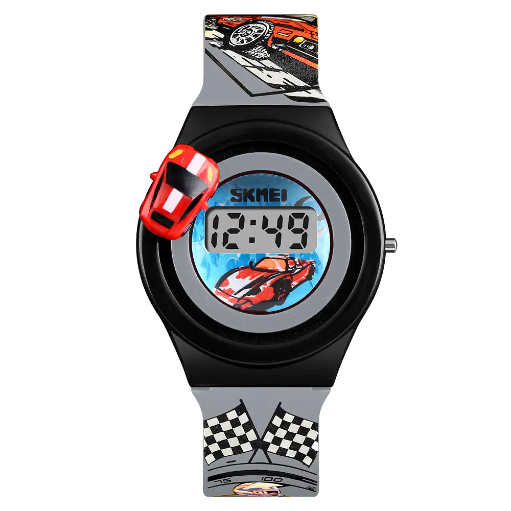 Kids' Racing Car Digital Watch for Kids