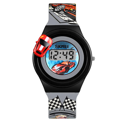 Kids' Racing Car Digital Watch for Kids