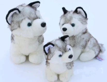 Snuggly Husky Plush Pal - Kids’ Playtime Companion