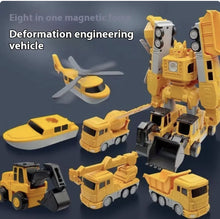 Magnetic Builder Car Toy Set