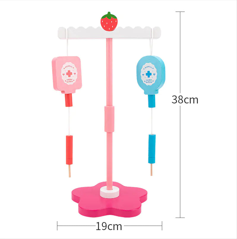 Kids' Wooden Doctor Kit - Carry Bag Set