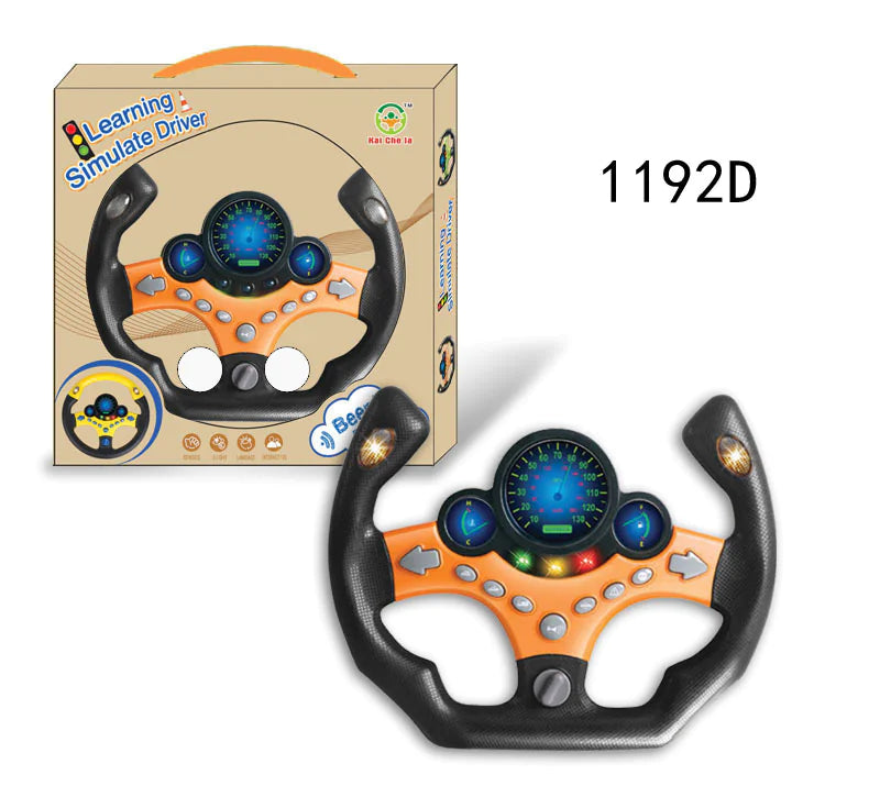 Kids Driving Simulation Steering Wheel Toy