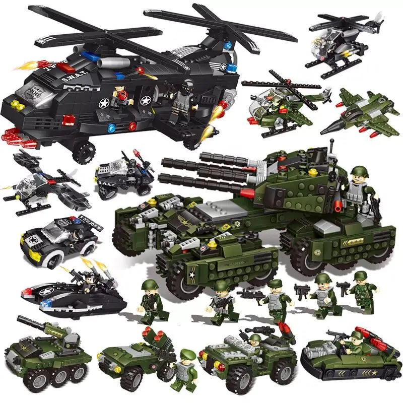 S.W.A.T Police Building Blocks Set for Kids