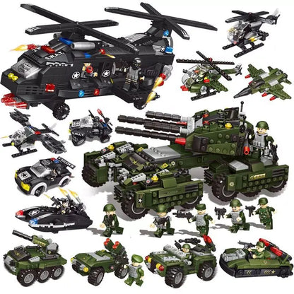 S.W.A.T Police Building Blocks Set for Kids