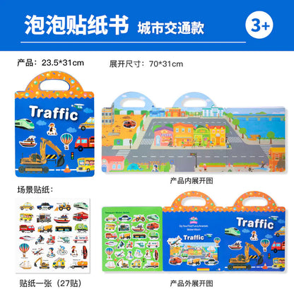 Global Jelly Sticker Quiet Books