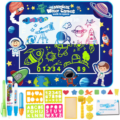 Kids' Magic Water Doodle Drawing Mat - Creative Play Toy